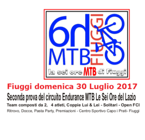 6 ore mtb fiuggi 2017